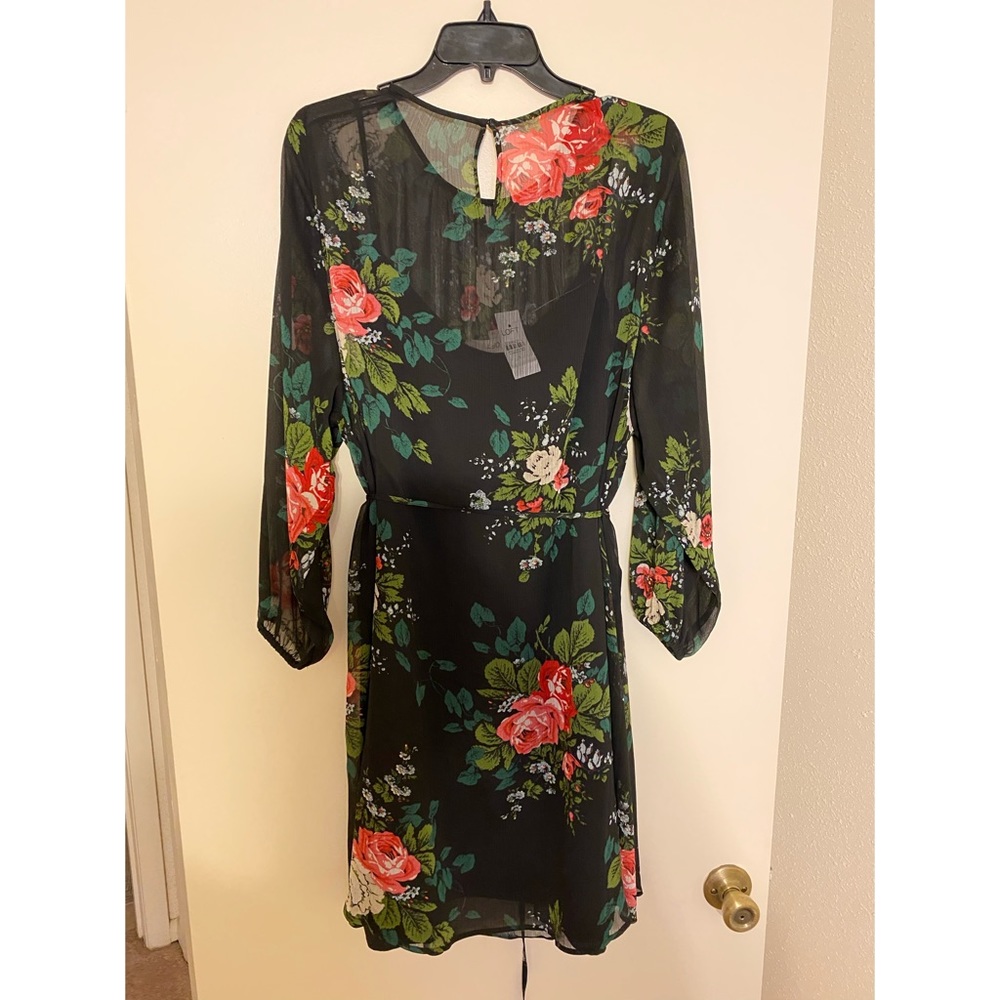Floral print dress